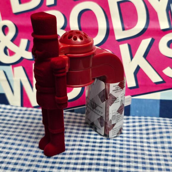 BBW Red Velvet Nutcracker Wallflower Fragrance Plug In Home Scent Decor - Picture 2 of 4